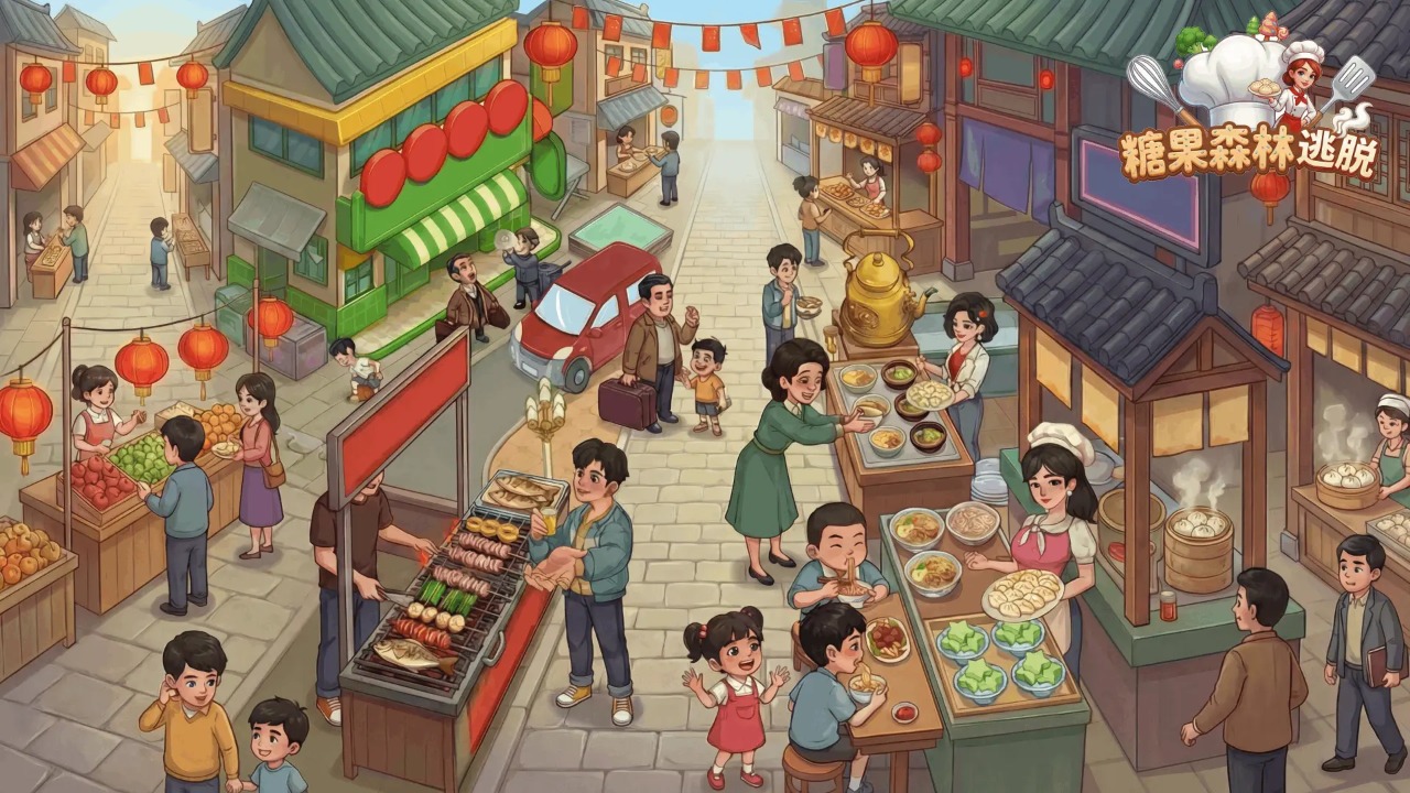糖果森林逃脱 截图 1