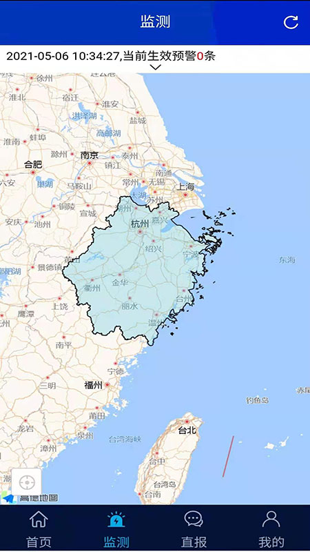 浙江预警发布 截图 2
