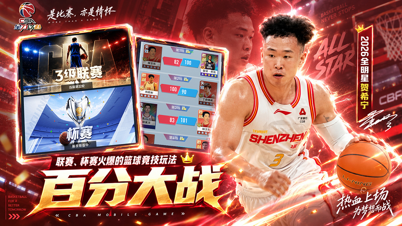 中职篮：全力以赴 截图 5